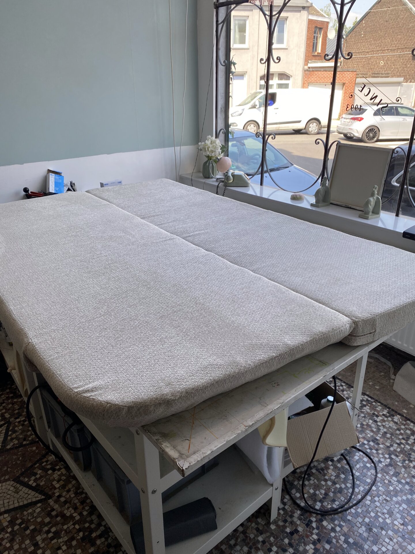 Matelas articulé pour Mobile home