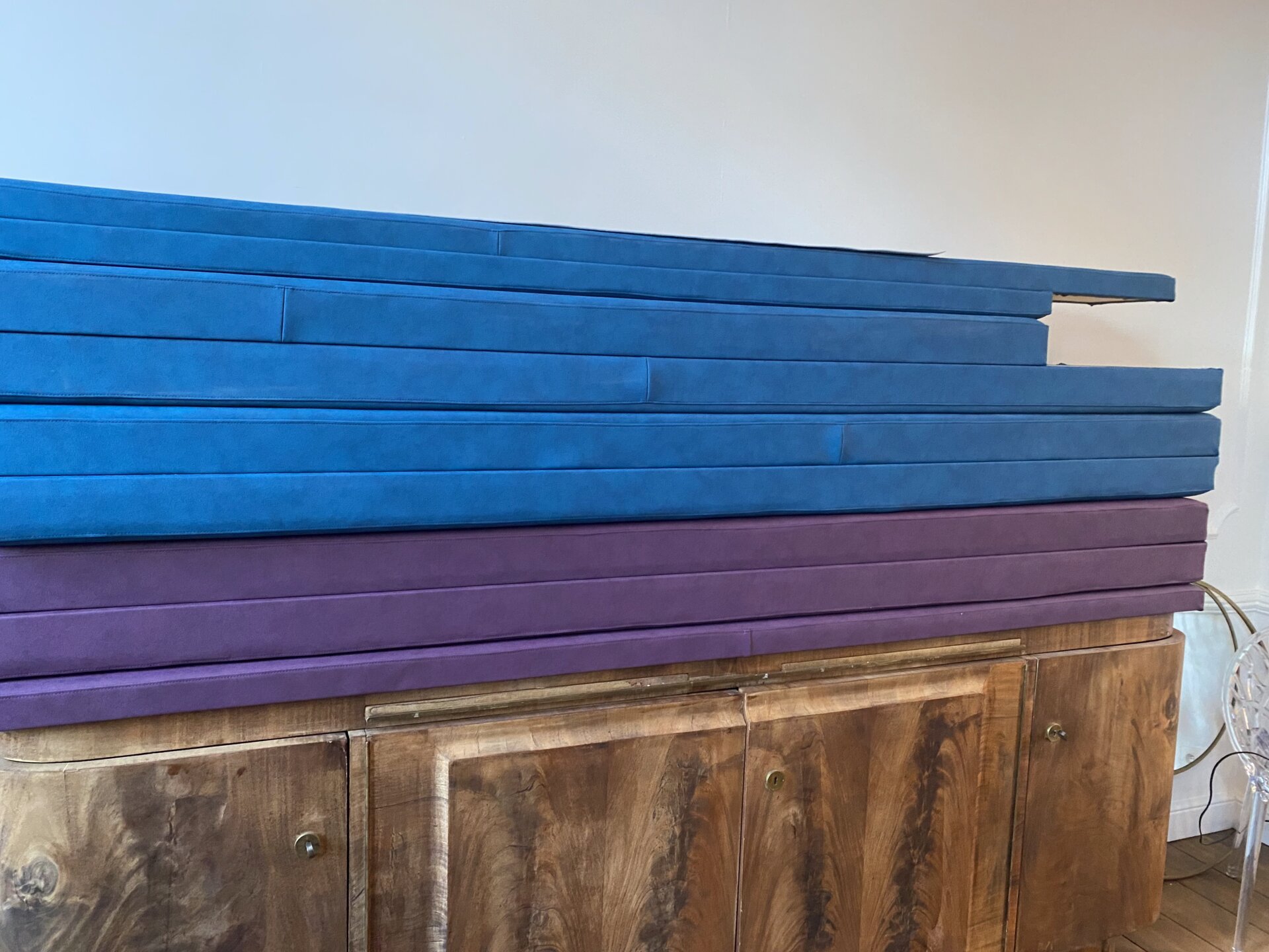 Réalisation de banquettes pour discothèque