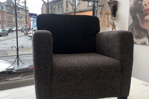 Garnissage d'un petit fauteuil
